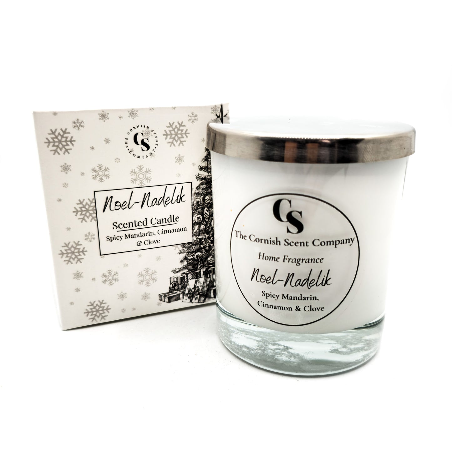 luxury cornish christmas candle