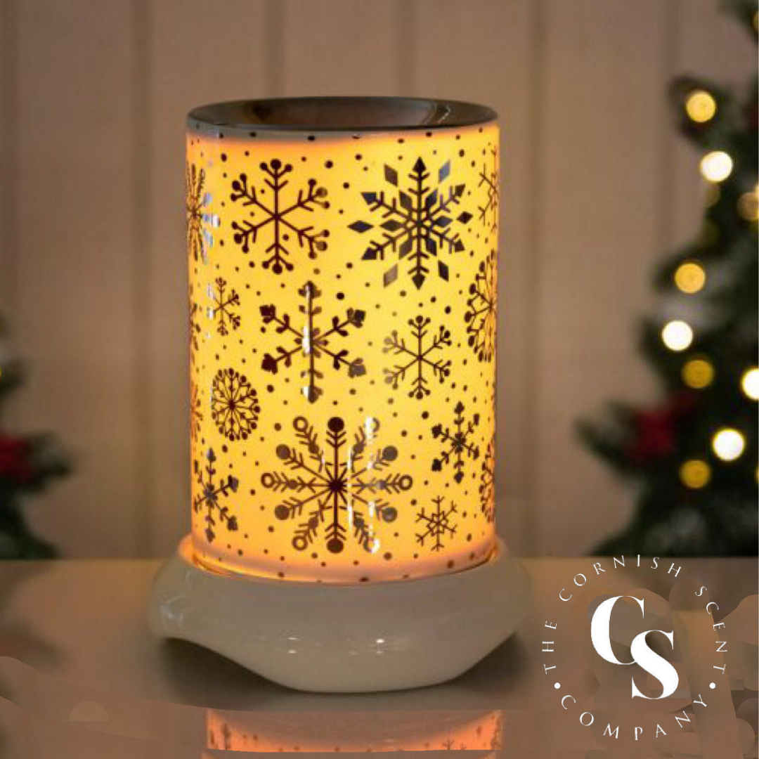 Snowflake electric wax burner