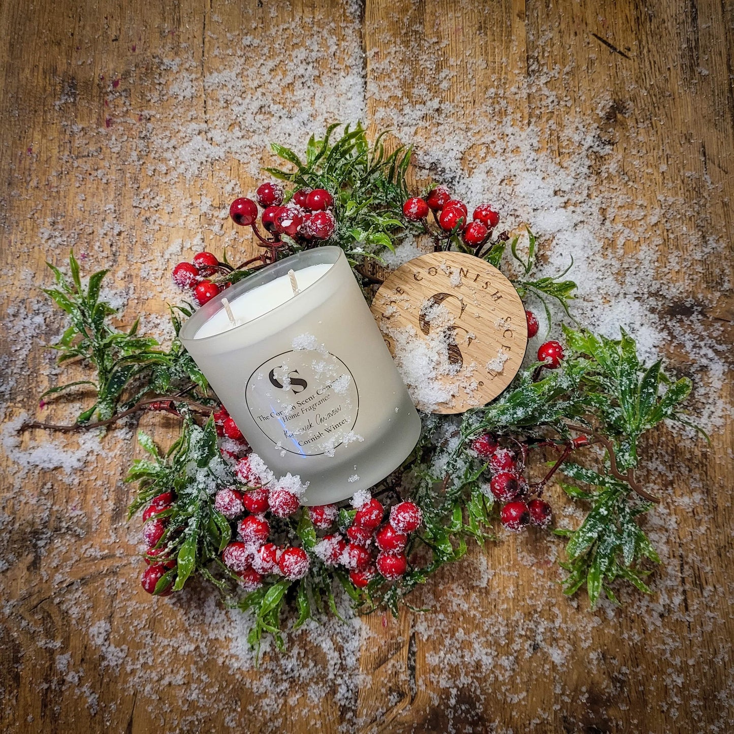 Double Wick Luxury Candles festive