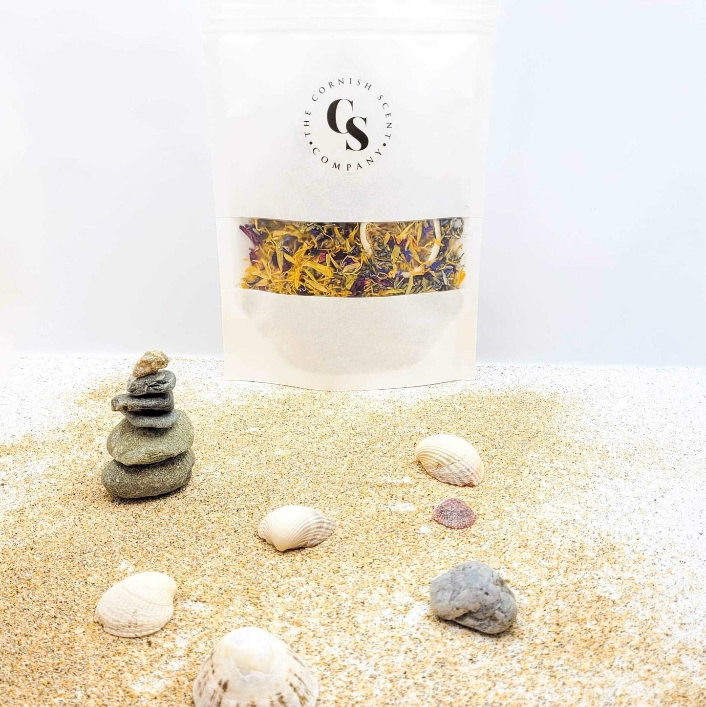 Mixed Botanicals bath confetti - The Cornish Scent Company