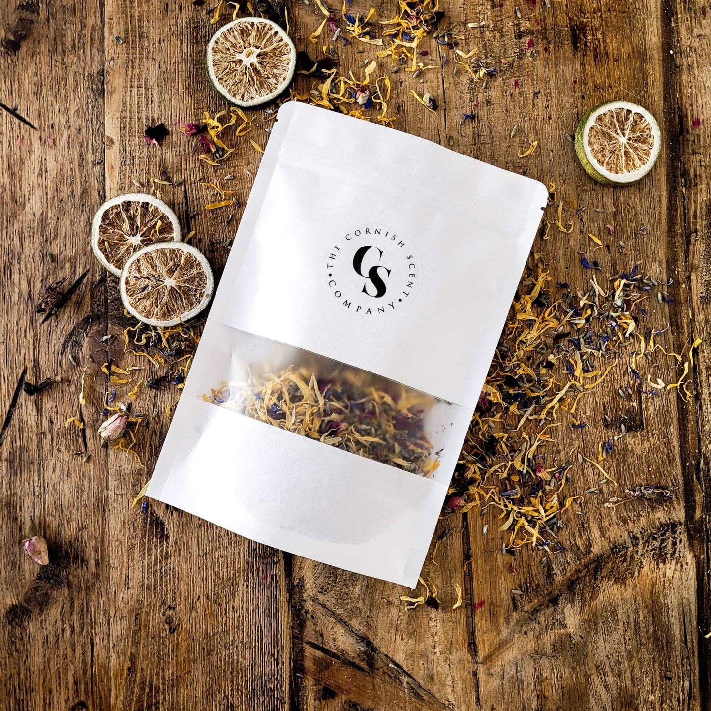 Mixed Botanicals bath confetti - The Cornish Scent Company