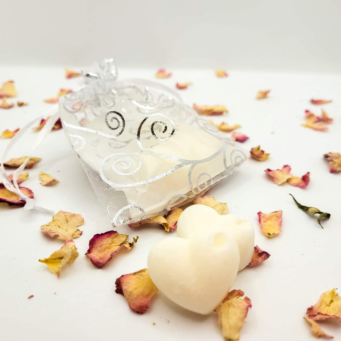 Small heart melts / wedding favours - The Cornish Scent Company