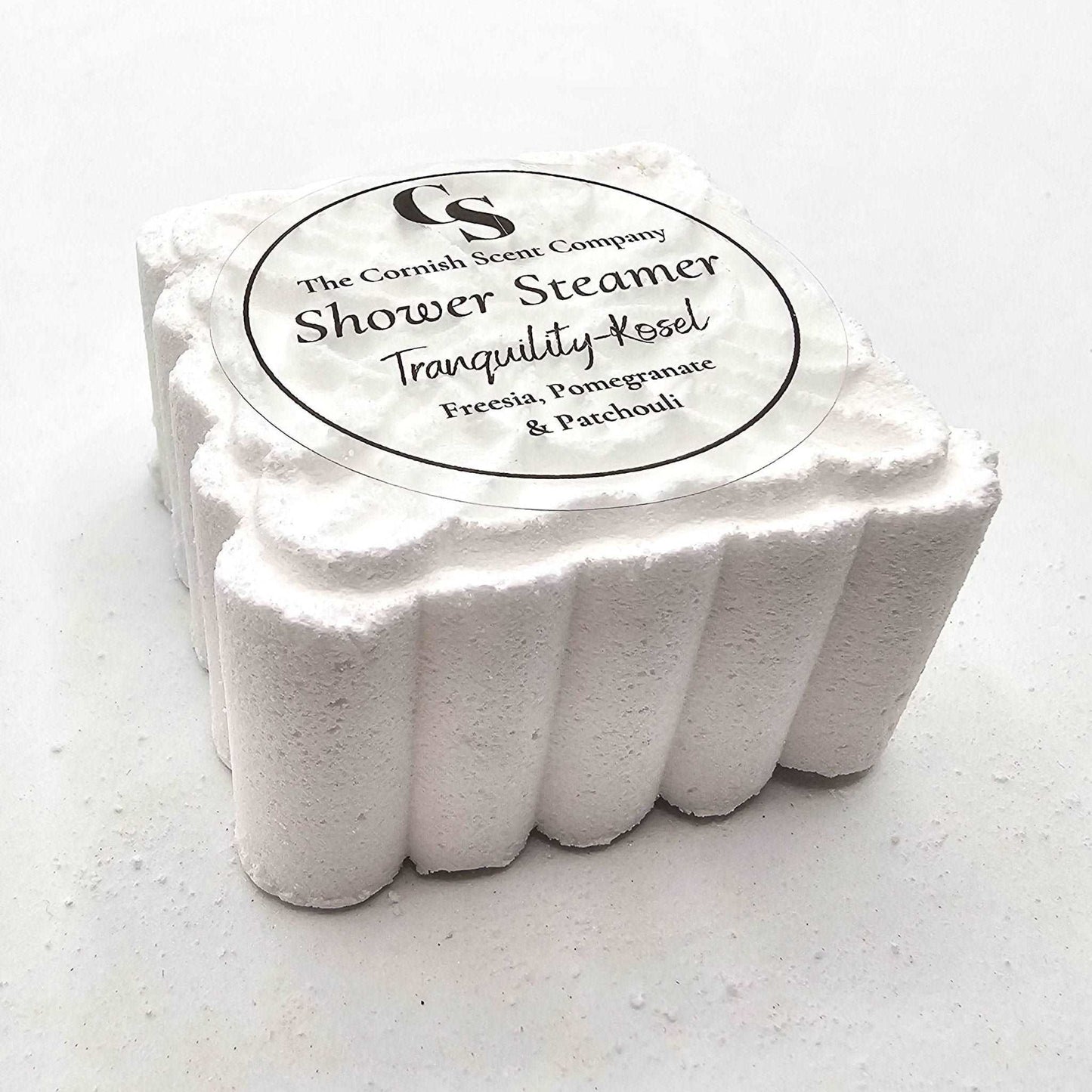 Tranquility shower steamer - mood enhancing - The Cornish Scent Company