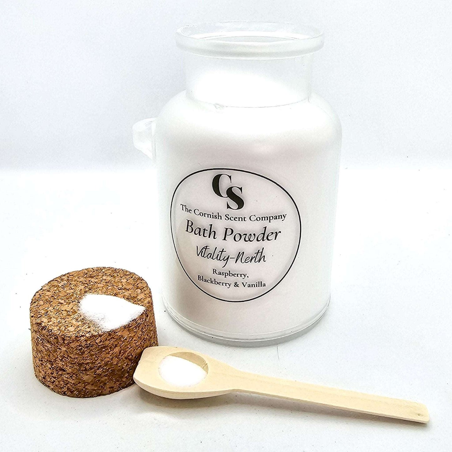 Vitality Moisturising bath powder / dust - The Cornish Scent Company