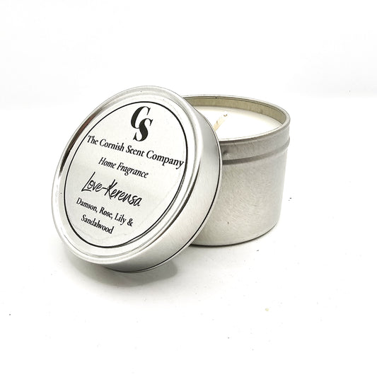 travel tin candle 
