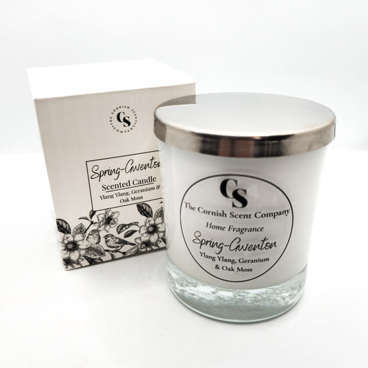Premium double wick candle Spring