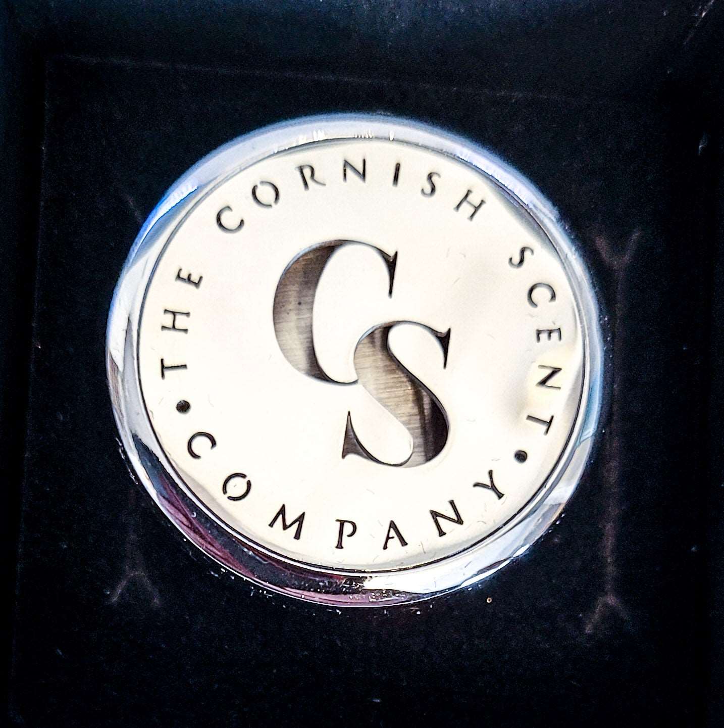 Car vent air freshener holder - The Cornish Scent Company
