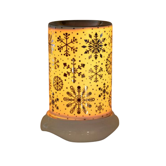 Snowflake electric wax burner