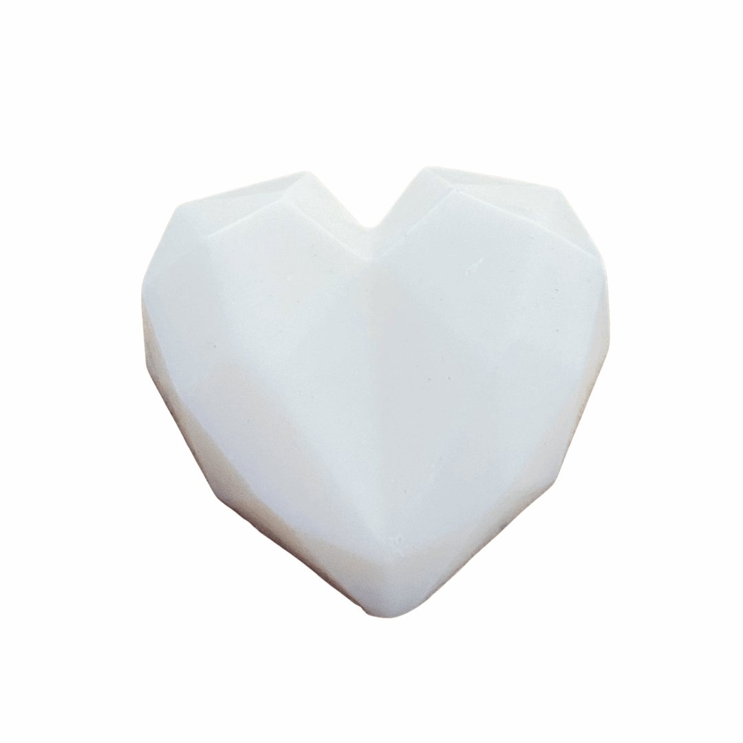 Large Geometric heart melt / wedding favours - The Cornish Scent Company