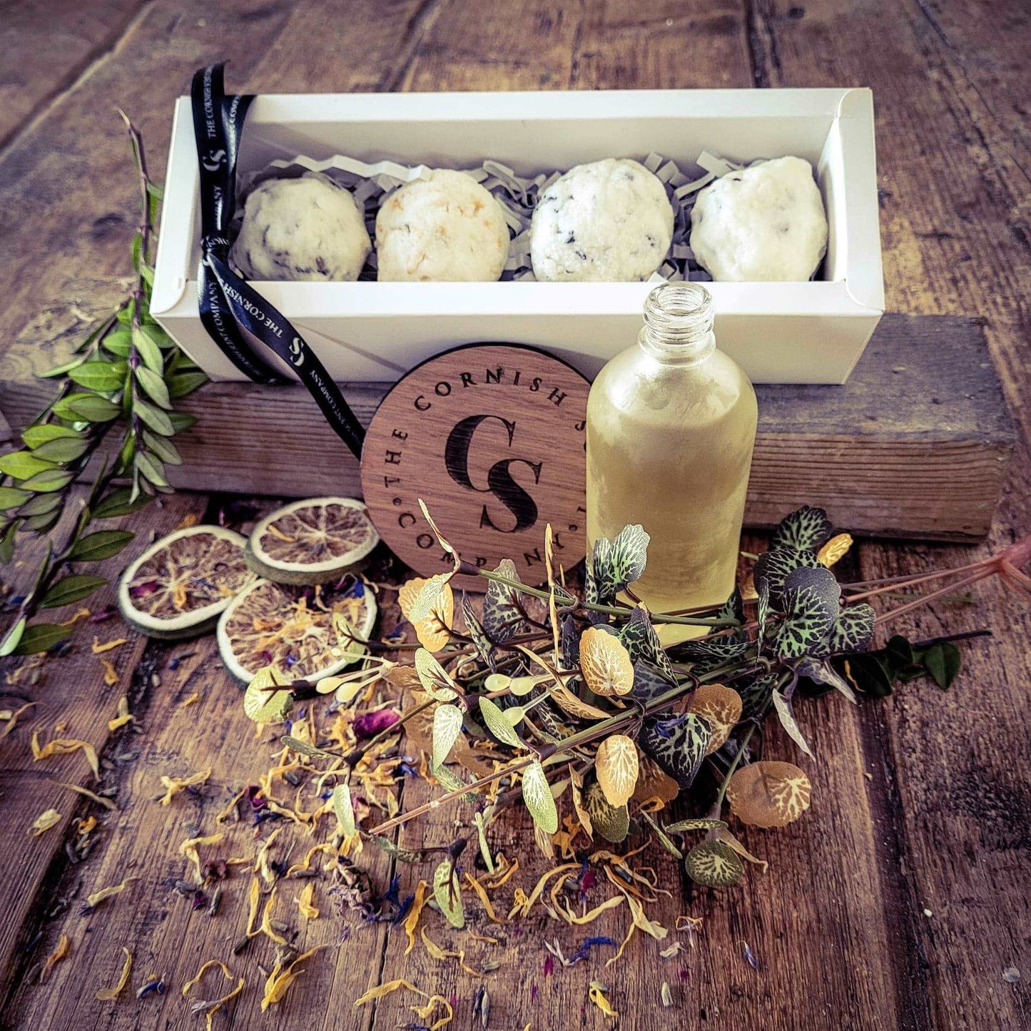 Luxurious bath melt truffles gift set - The Cornish Scent Company
