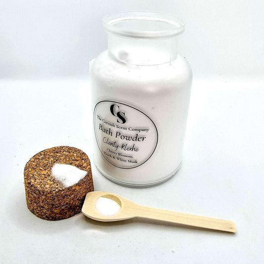 Moisturising bath powder / dust - The Cornish Scent Company
