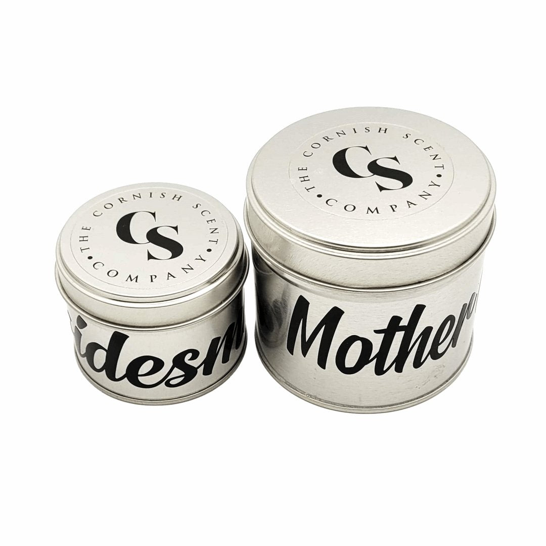Personalised Scented Wedding Candles - The Cornish Scent Company