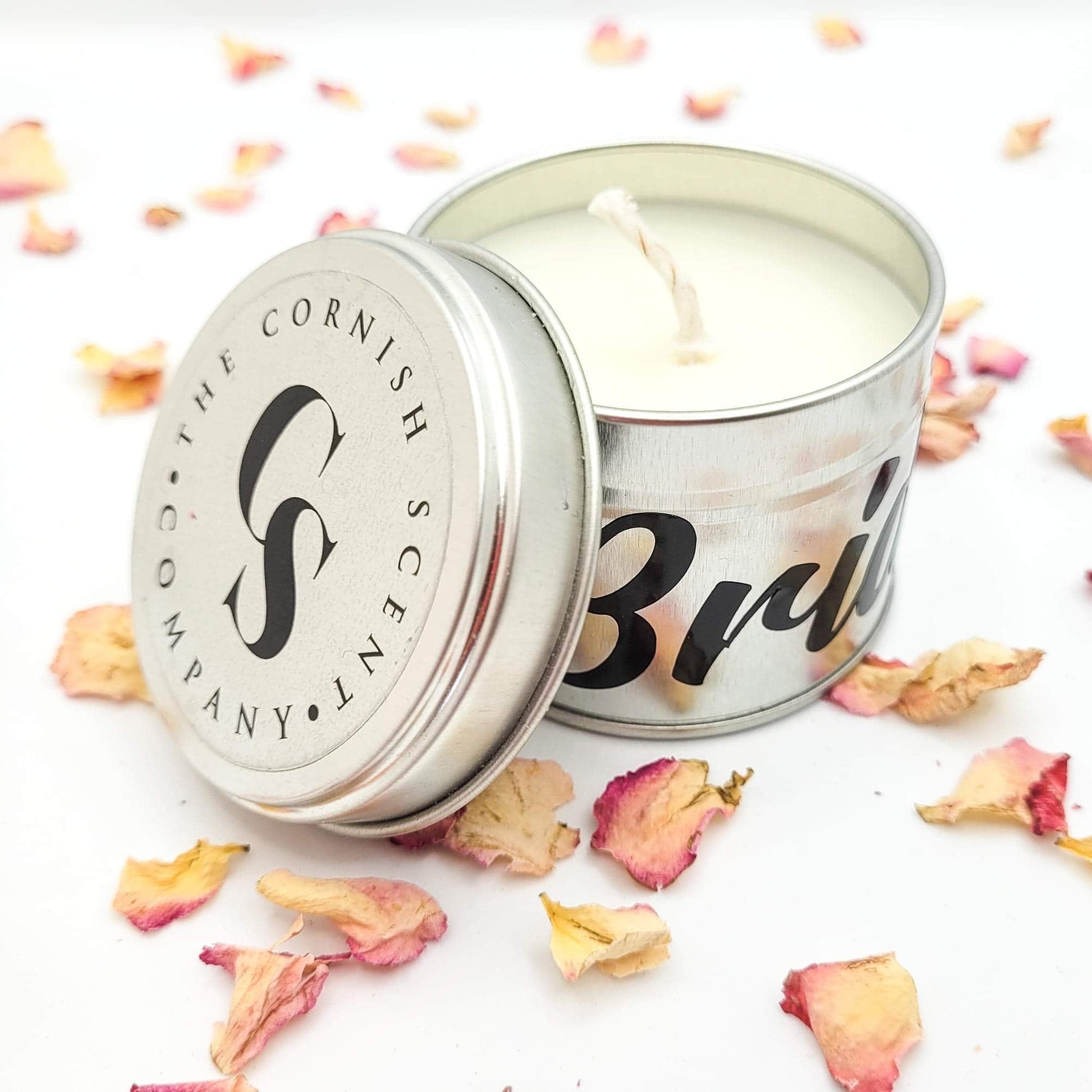 Personalised Scented Wedding Candles - The Cornish Scent Company