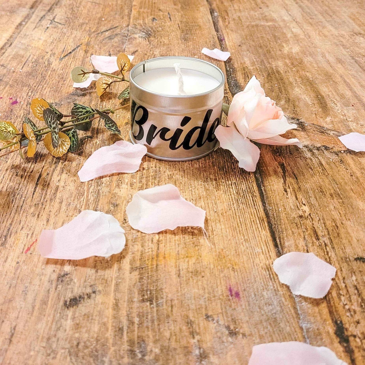 Personalised Scented Wedding Candles - The Cornish Scent Company