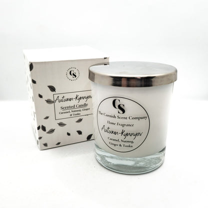 Premium double wick candle Autumn - The Cornish Scent Company