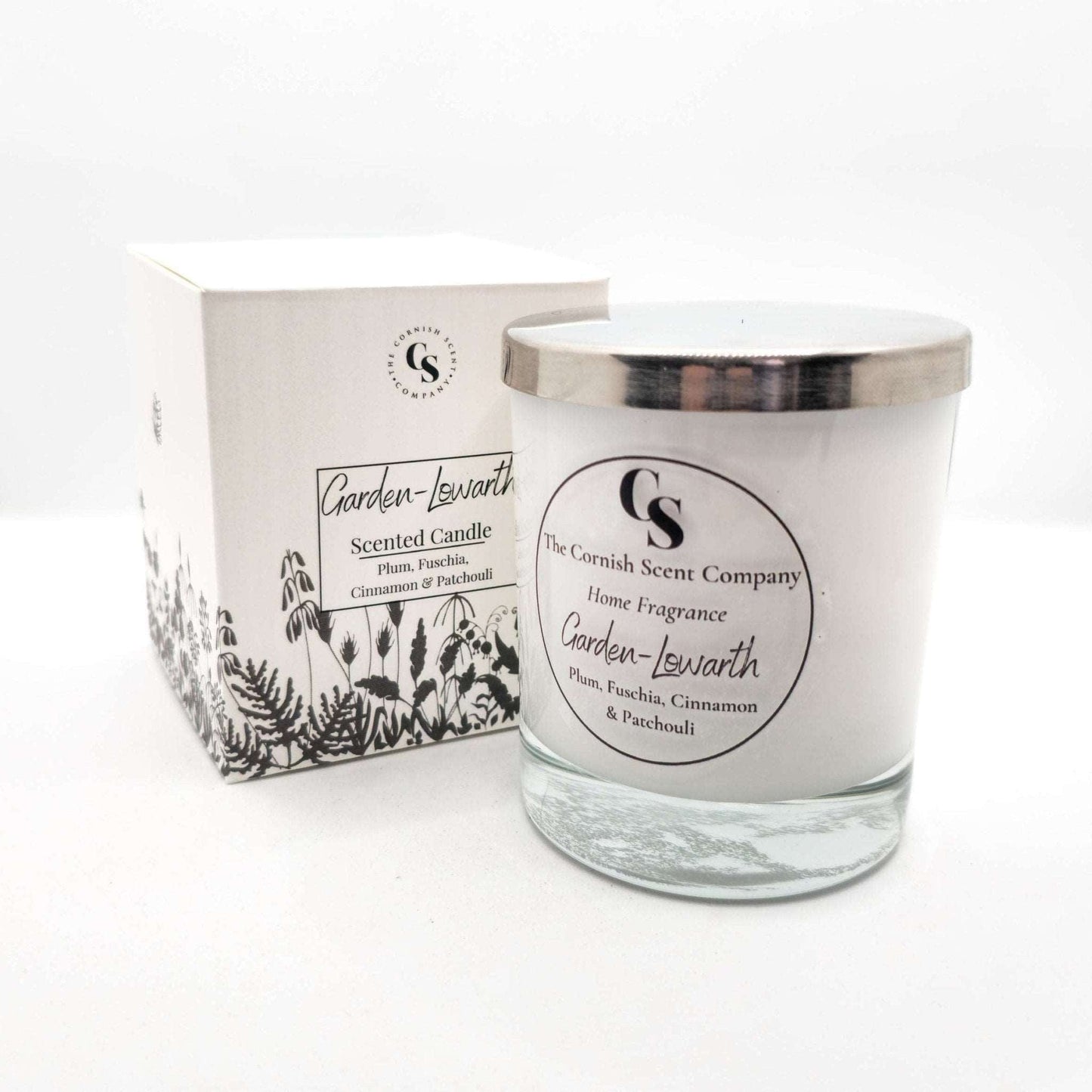 Premium double wick candle Garden - The Cornish Scent Company