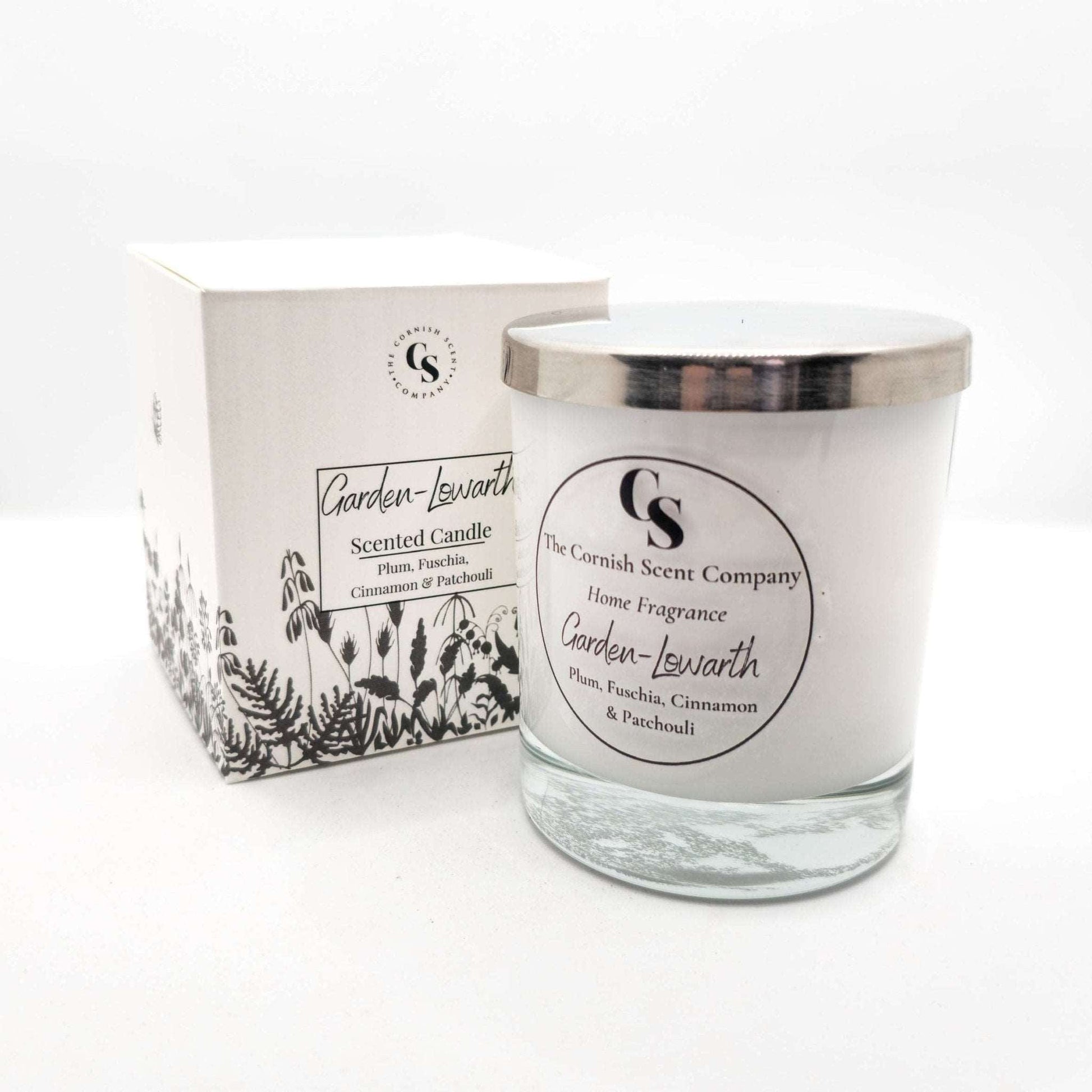 Premium double wick candle Garden - The Cornish Scent Company