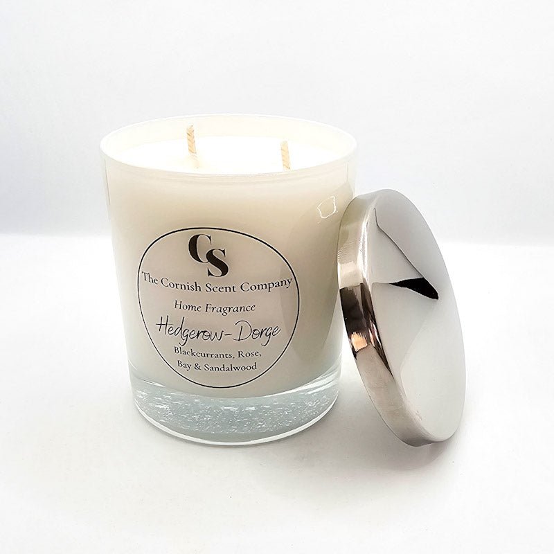 Premium double wick candle Hedgerow - The Cornish Scent Company