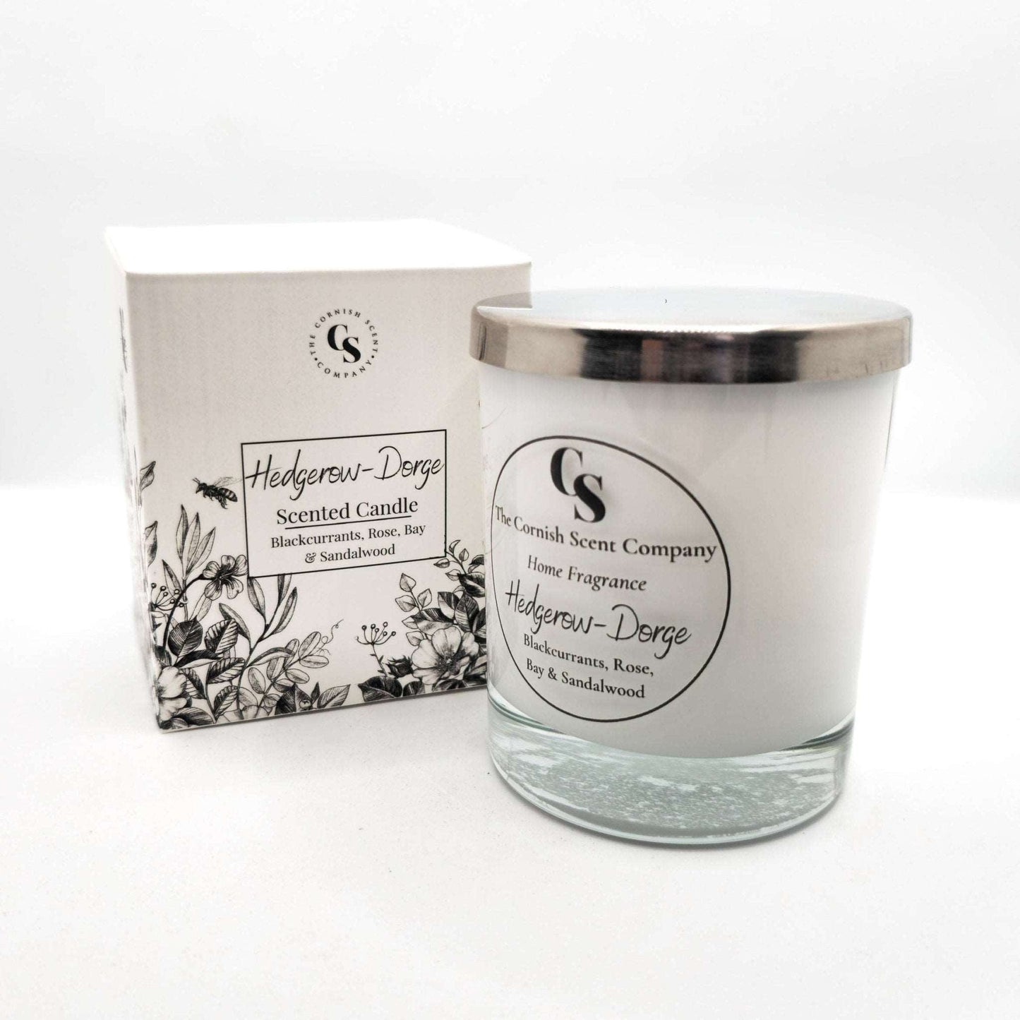 Premium double wick candle Hedgerow - The Cornish Scent Company