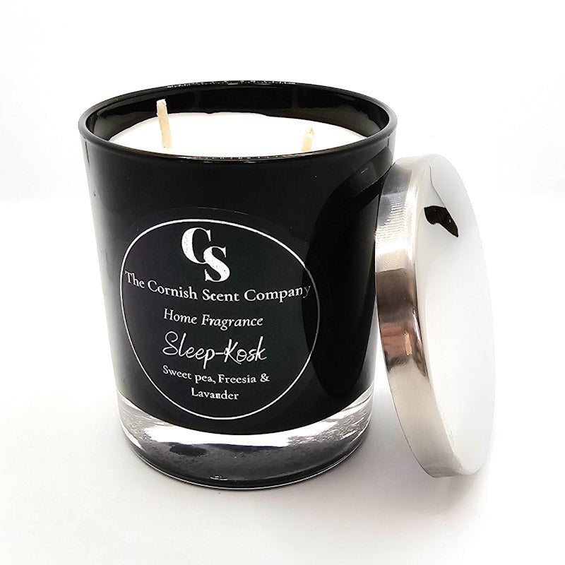 Premium double wick candle sleep - The Cornish Scent Company