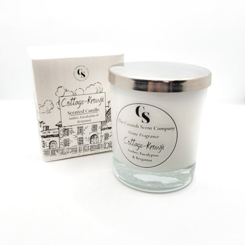 Premium white double wick Scented Candles - The Cornish Scent Company