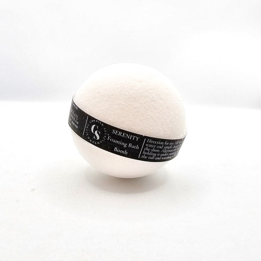 Serenity Foaming Bath Bomb - The Cornish Scent Company
