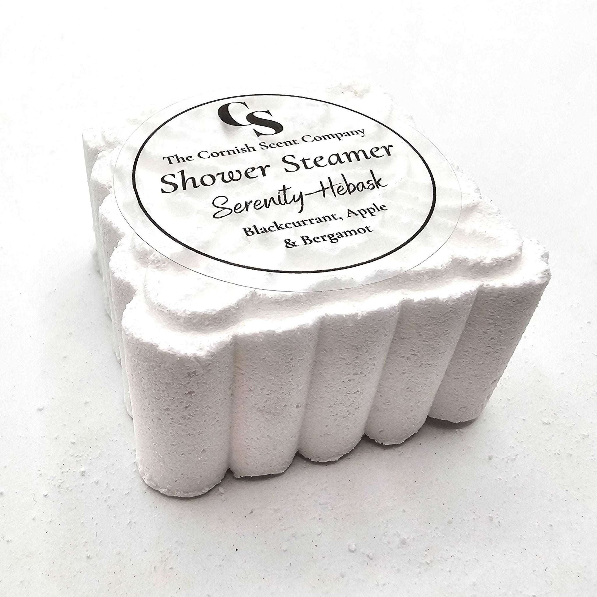 Serenity shower steamer - mood enhancing - The Cornish Scent Company