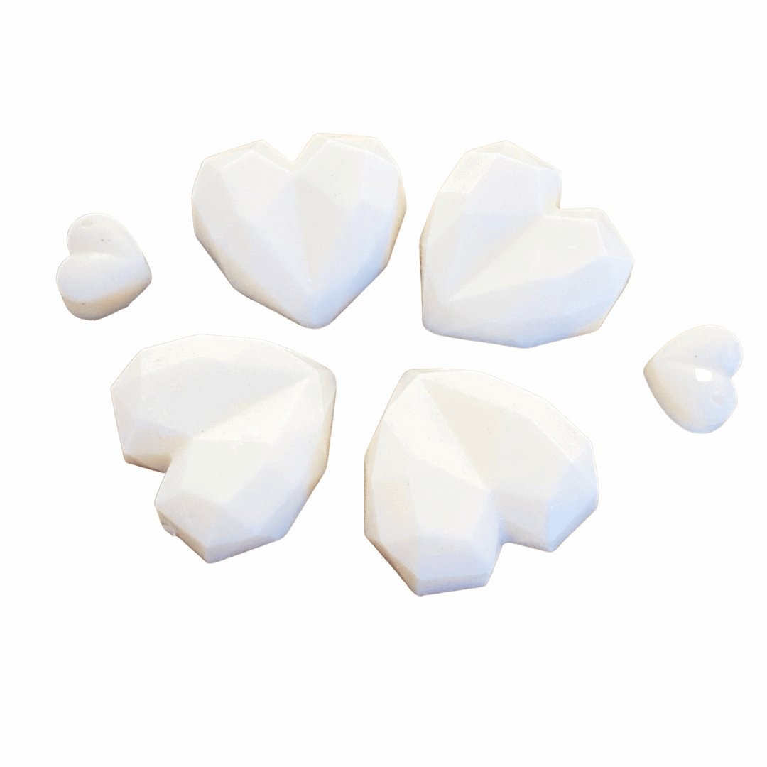 Small heart melts / wedding favours - The Cornish Scent Company