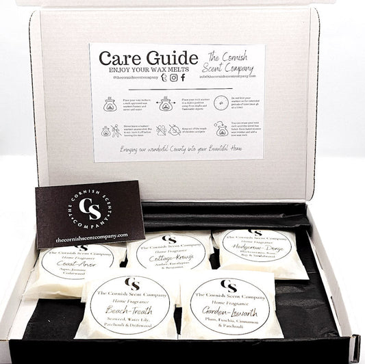 Wax melt sample box - The Cornish Scent Company